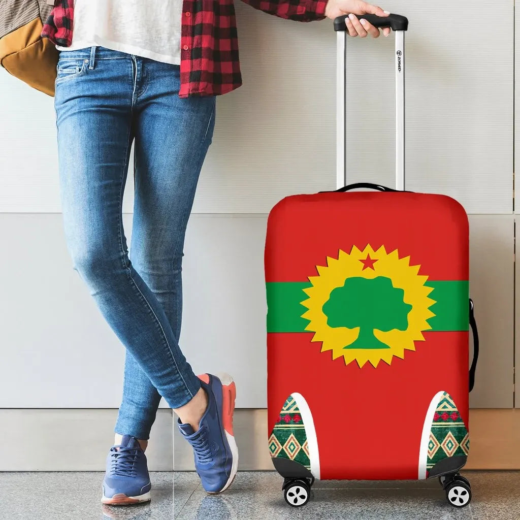 Oromo Luggage Covers Africa Pattern Style
