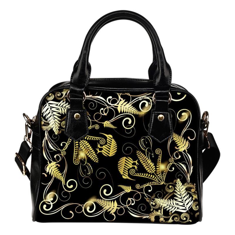 Silver Fern Shoulder Handbag 001