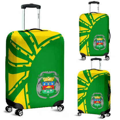 French Guyana Luggage Cover Premium Style Th5