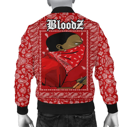 Blood Gang Bomber Jacket