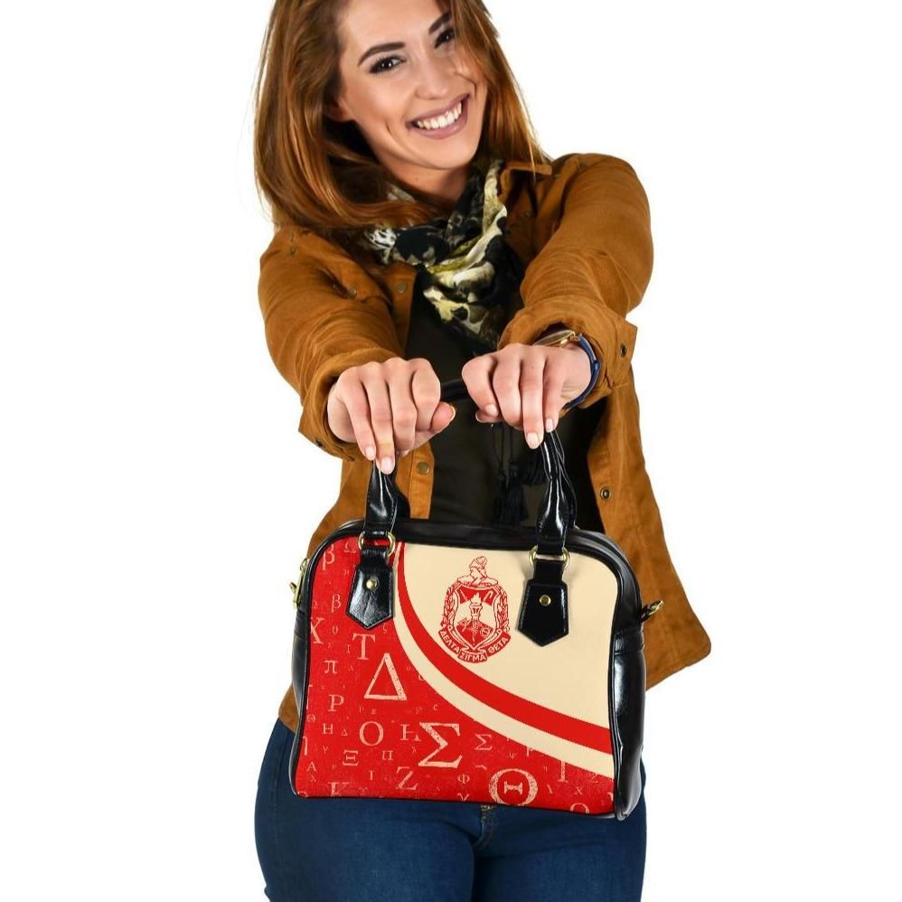 African Shoulder Handbag Delta Sigma Theta
