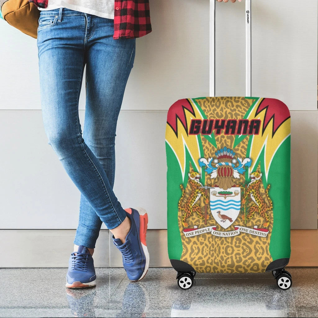 Guyana Luggage Covers Jaguars Coat Of Arms
