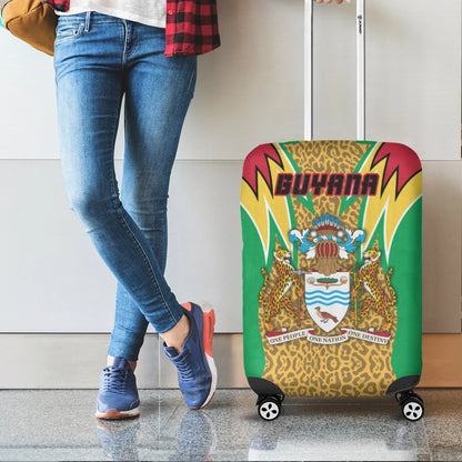 Guyana Luggage Covers Jaguars Coat Of Arms