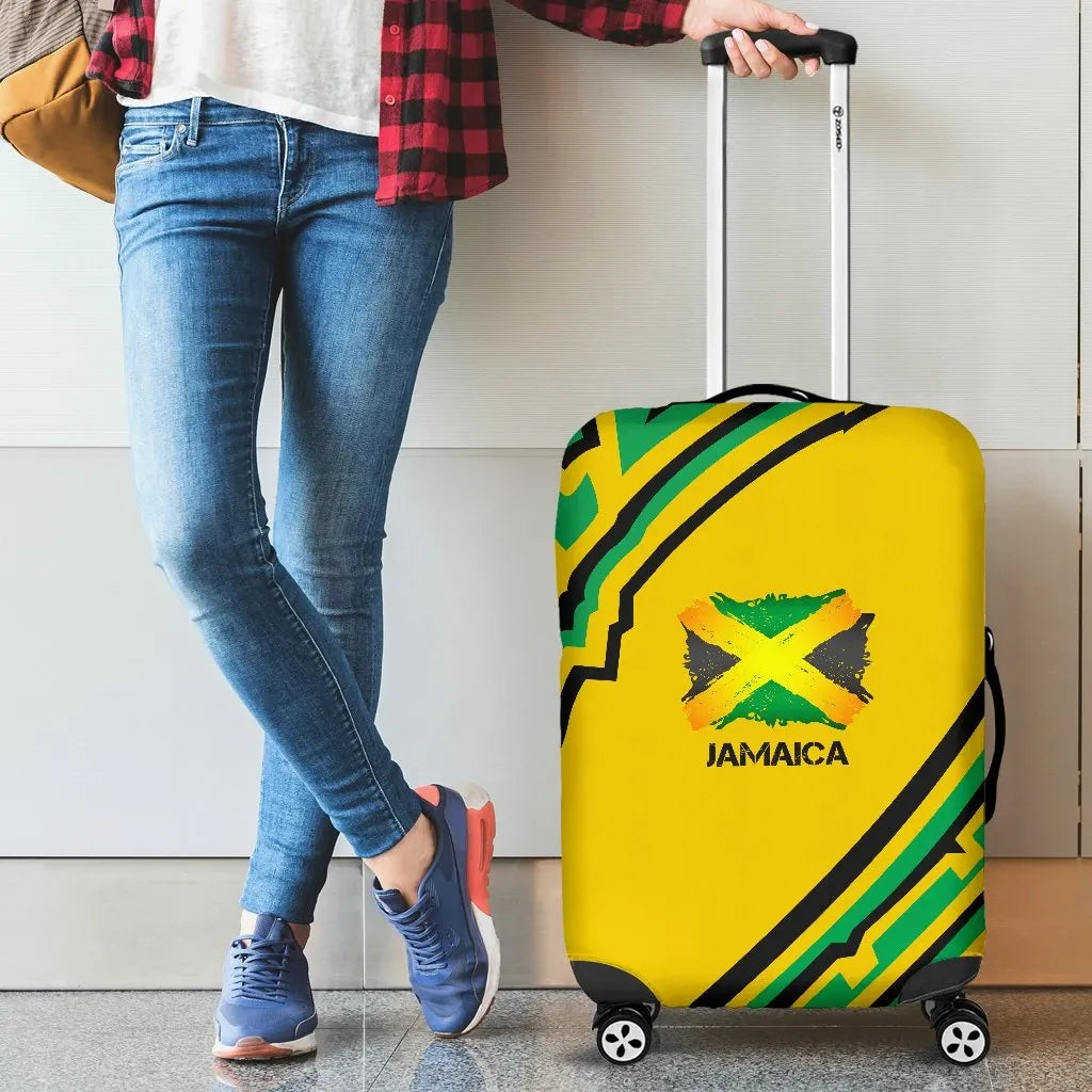 Jamaica Vintage Flag Luggage Covers