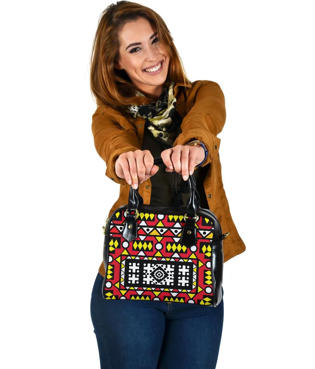 Angolan Samakaka Shoulder Handbag
