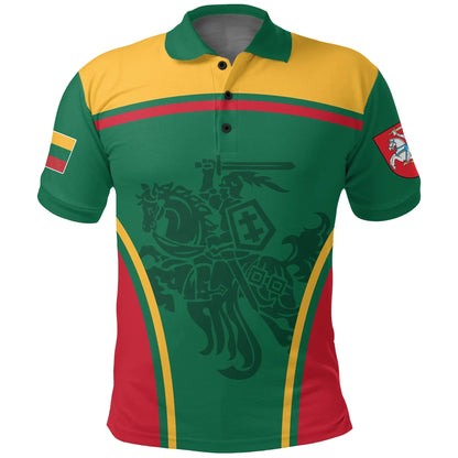 Lithuania Polo Shirt Active Warrior