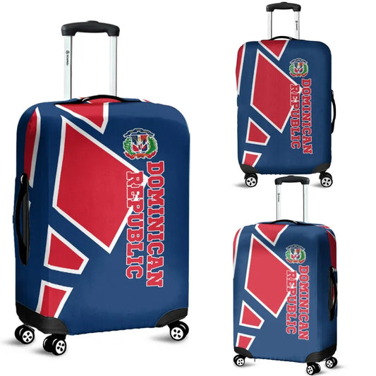 Dominican Republic Luggage Covers Strong Square