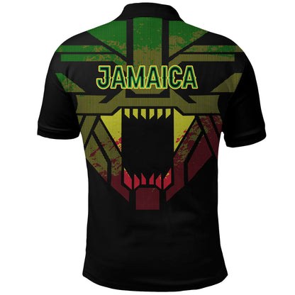 Jamaica Polo Shirt Strong Lion