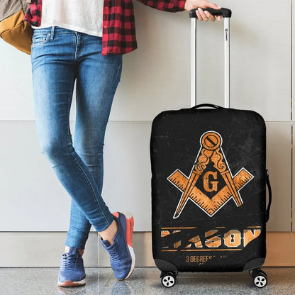 Masonic In Me All Luggage Covers Special Grunge Style