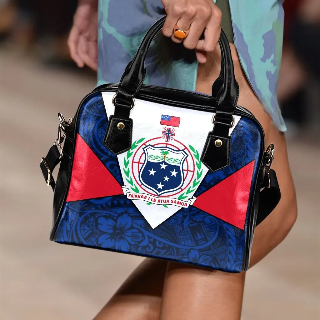 Samoa Polynesian Shoulder Handbag Legend Of Samoa