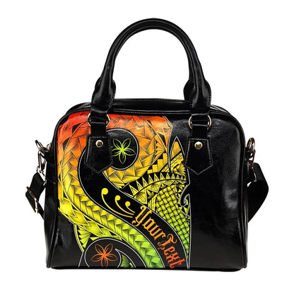Hawaii Personalised Shoulder Handbag Hawaii Polynesian Decorative Patterns