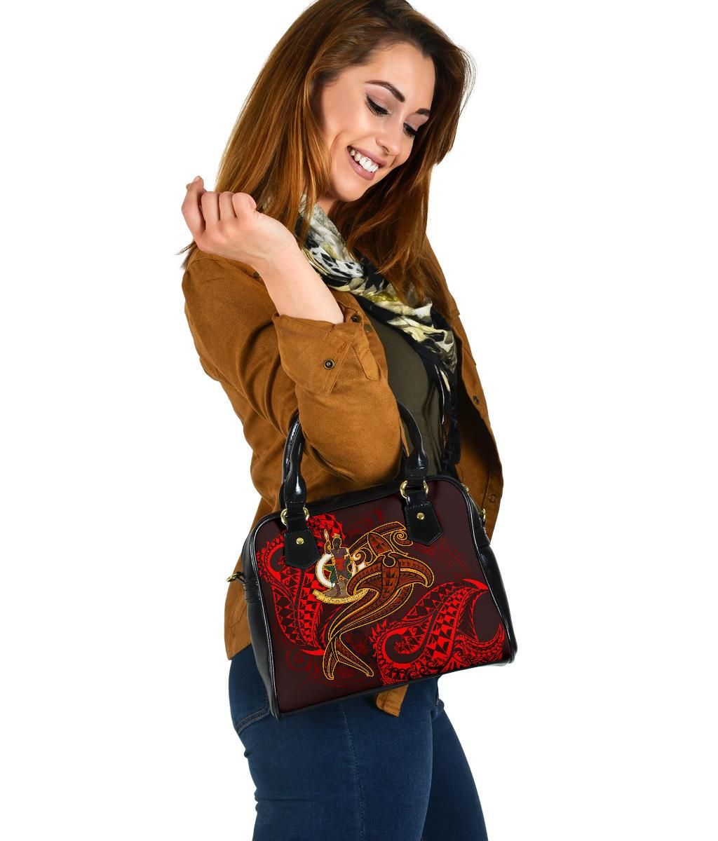 Vanuatu Shoulder Handbag Red Shark Tattoo