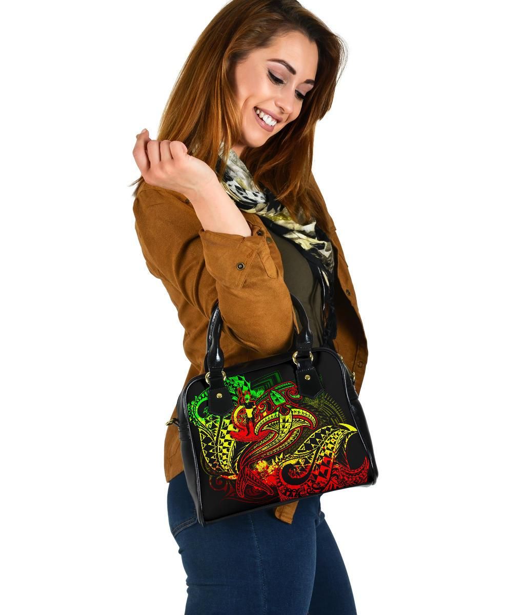 Vanuatu Shoulder Handbag Reggae Shark Tattoo