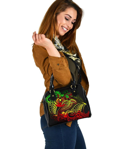 Vanuatu Shoulder Handbag Reggae Shark Tattoo