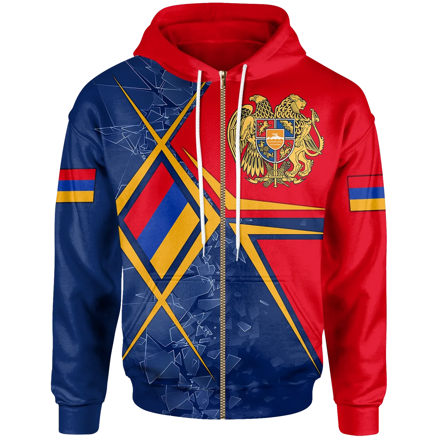 Armenia Zip Up Hoodie Armenia Legend
