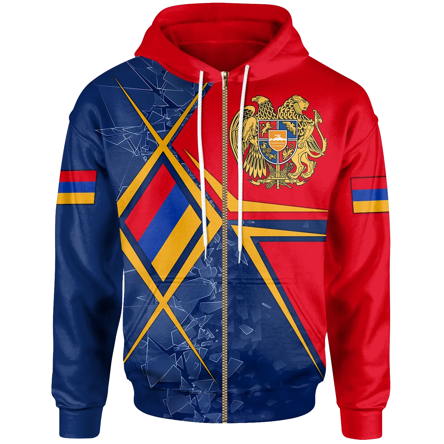 Armenia Zip Up Hoodie Armenia Legend
