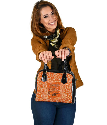 Hoover Crips Shoulder Handbag Orange Bandana