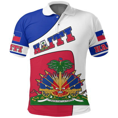 Haiti Polo Shirt Coat of Arms