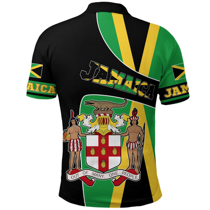 Jamaica Polo Shirt Coat of Arms