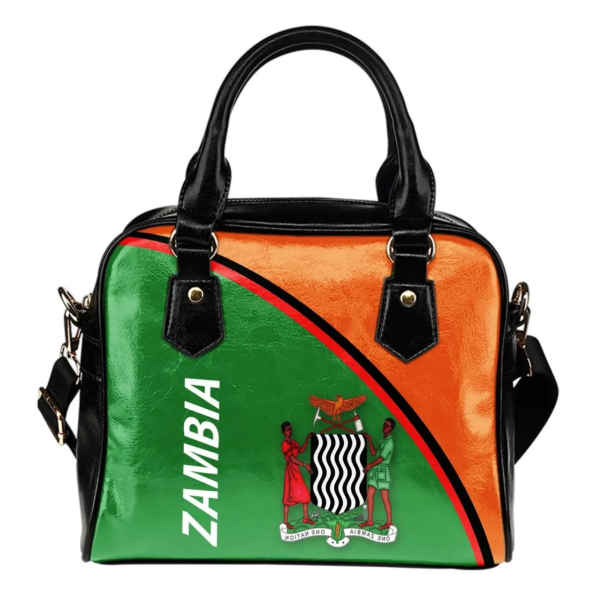 Zambia Shoulder Handbag Curve Version