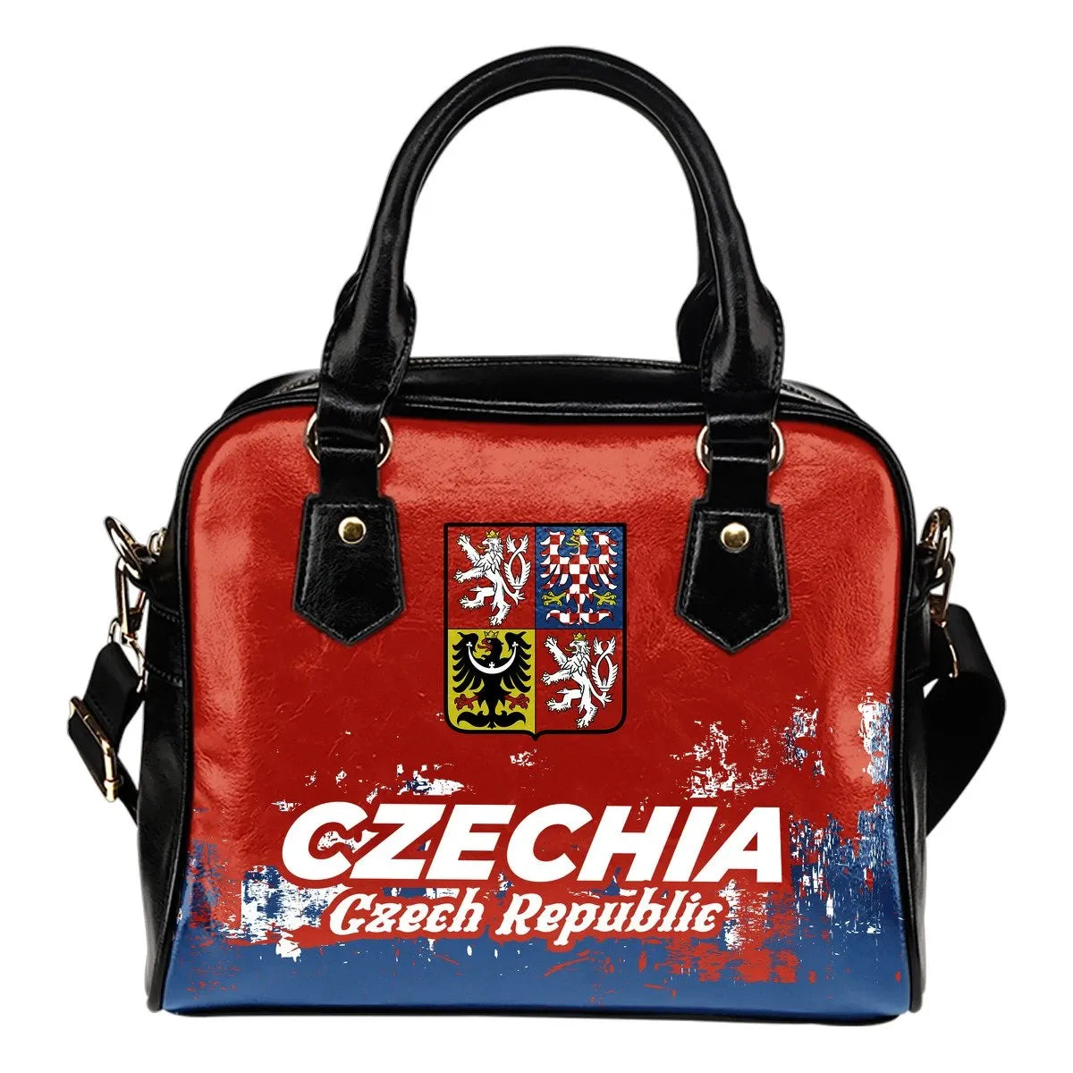 Czech Republic Shoulder Handbag Smudge Style 0