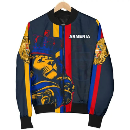Armenia Lion Womens Bomber Jacket