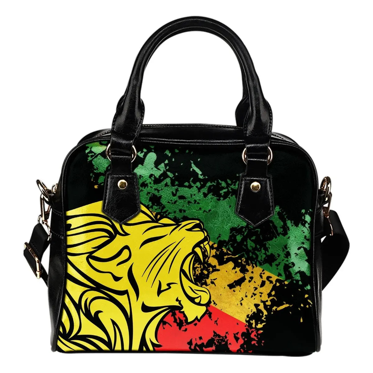 Ethiopia Shoulder Handbag Lion