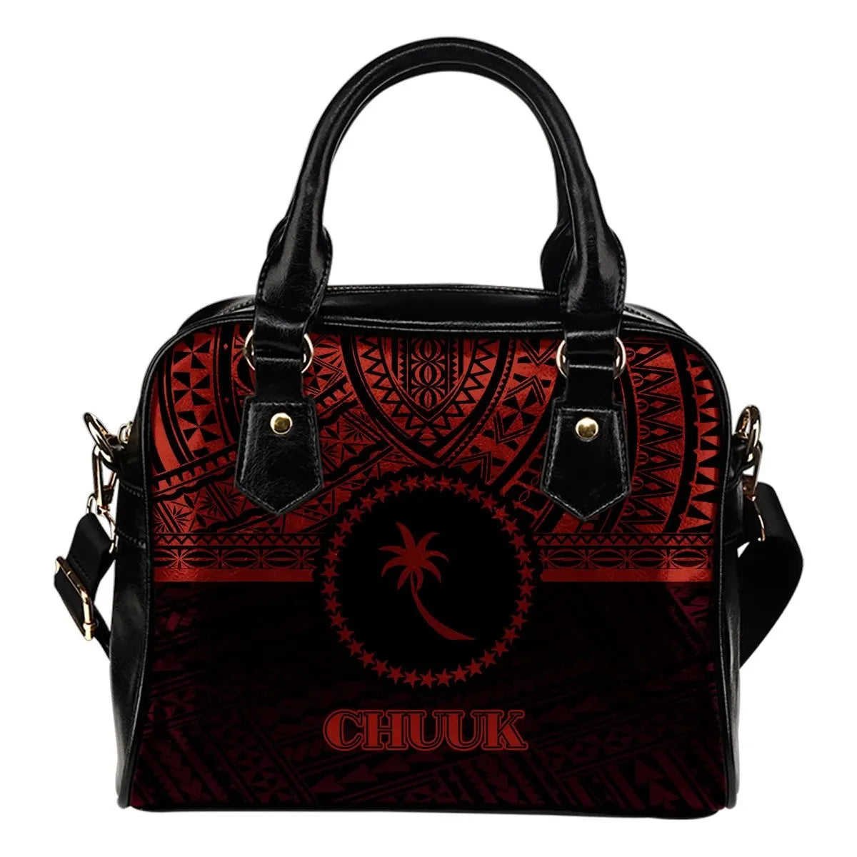 Chuuk Shoulder Handbag Red Version