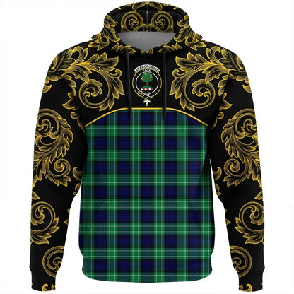 Printivon Abercrombie Tartan Clan Crest Hoodie Empire I