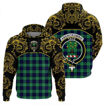 Printivon Abercrombie Tartan Clan Crest Hoodie Empire I