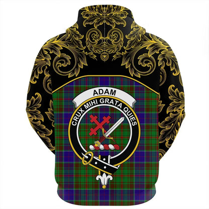 Printivon Adam Tartan Clan Crest Hoodie Empire I