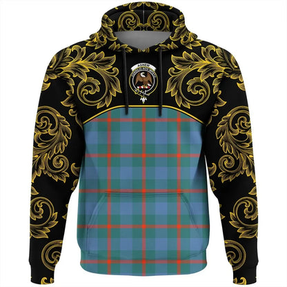 Printivon Agnew Ancient Tartan Clan Crest Hoodie Empire I
