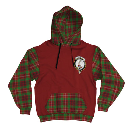 Printivon Ainslie Clans Tartan All Over Hoodie Sleeve Color