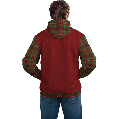 Printivon Ainslie Clans Tartan All Over Hoodie Sleeve Color