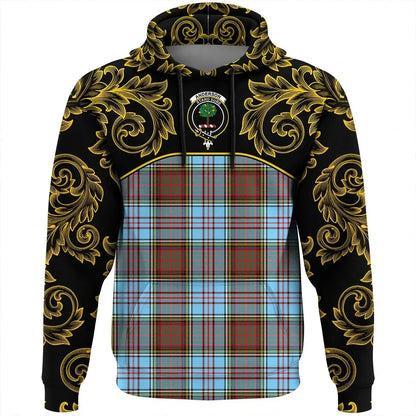 Printivon Anderson Ancient Tartan Clan Crest Hoodie Empire I