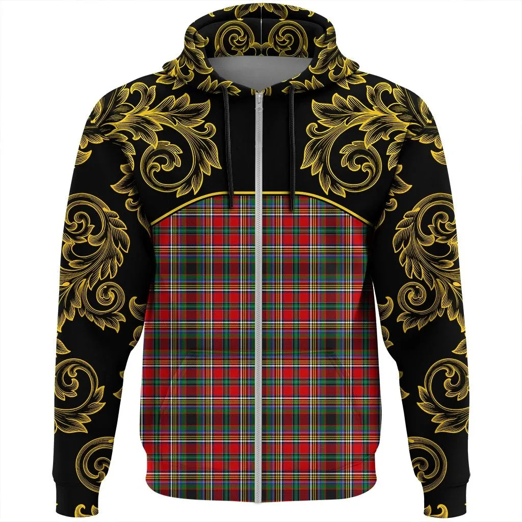 Printivon Anderson Of Arbrake Tartan Clan Crest Zip Hoodie Empire I