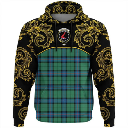 Printivon Armstrong Ancient Tartan Clan Crest Hoodie Empire I