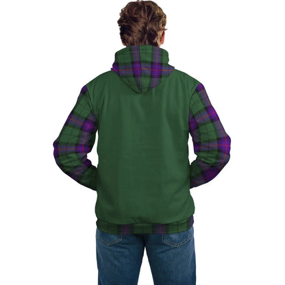 Printivon Armstrong Clans Tartan All Over Hoodie Sleeve Color