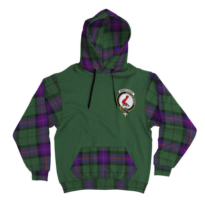 Printivon Armstrong Clans Tartan All Over Hoodie Sleeve Color