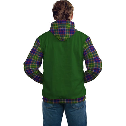 Printivon Arnott Clans Tartan All Over Hoodie Sleeve Color
