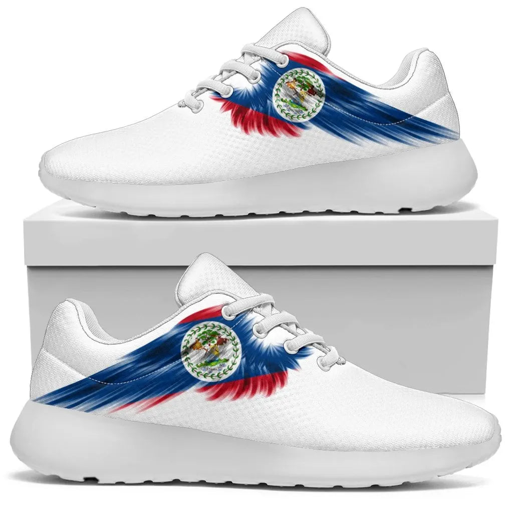 Belize Sneakers Wings Flag Women's/Men's