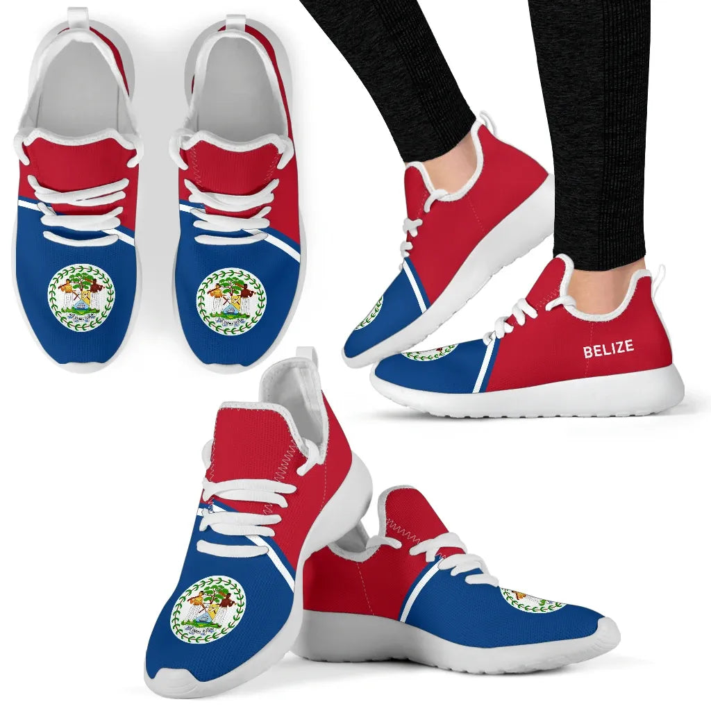 Belize Mesh Knit Sneakers Curve Version