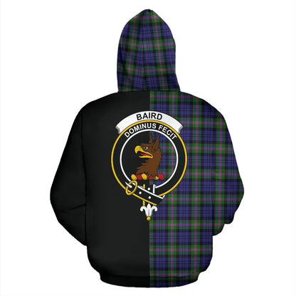 Printivon Baird Modern Tartan Hoodie Half Of Me