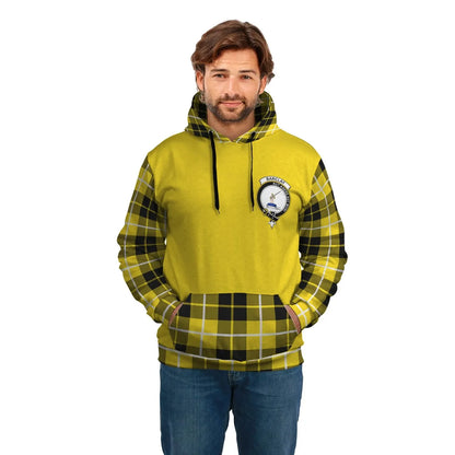 Printivon Barclay Clans Tartan All Over Hoodie Sleeve Color