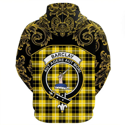 Printivon Barclay Dress Modern Tartan Clan Crest Hoodie Empire I