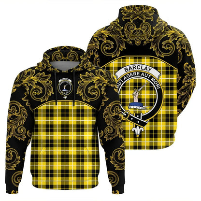 Printivon Barclay Dress Modern Tartan Clan Crest Hoodie Empire I