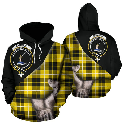 Printivon Barclay Dress Modern Tartan Clan Crest Hoodie Patronage