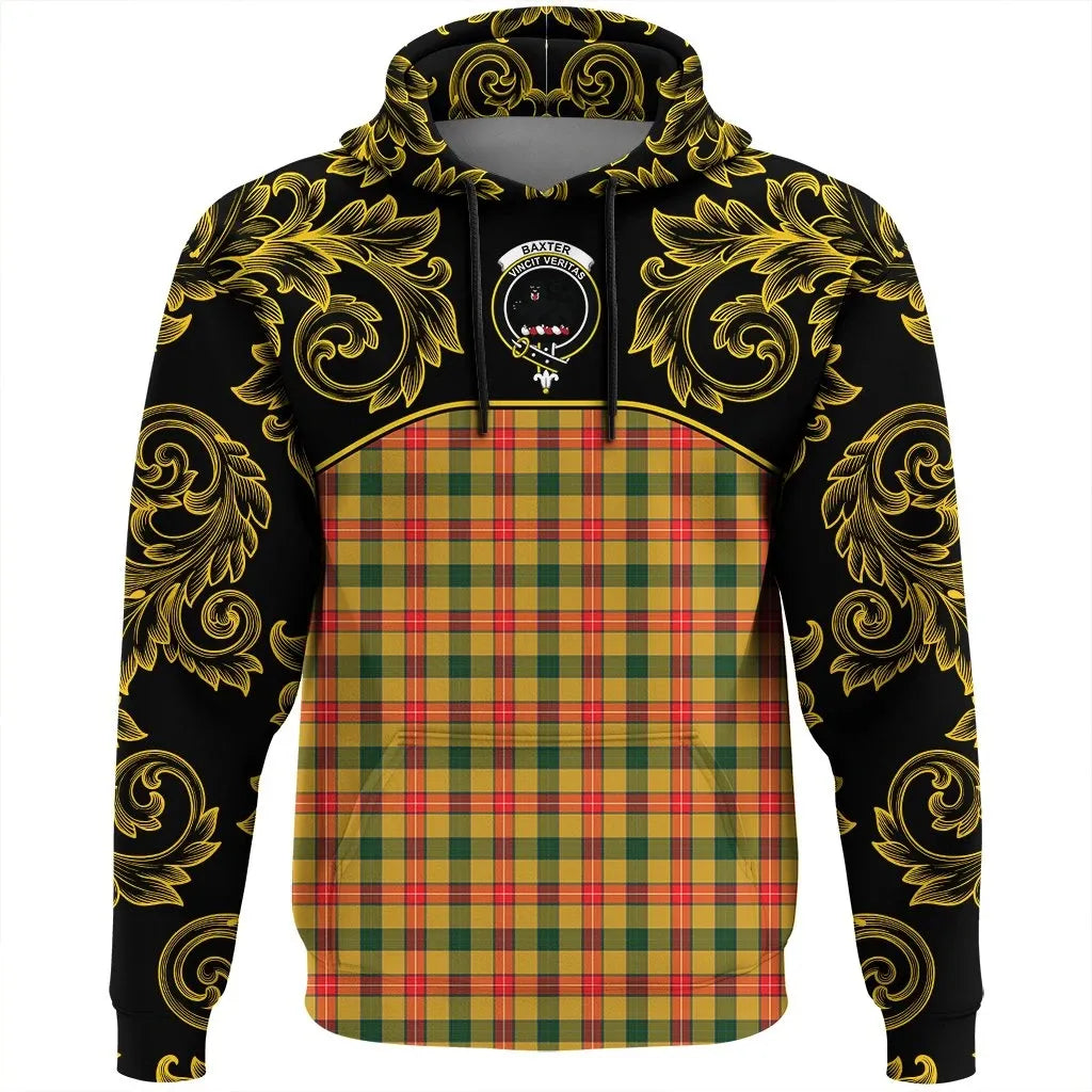 Printivon Baxter Tartan Clan Crest Hoodie Empire I