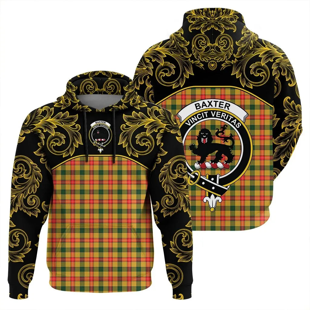 Printivon Baxter Tartan Clan Crest Hoodie Empire I