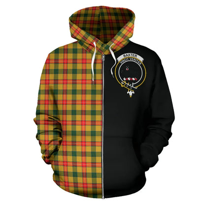Printivon Baxter Tartan Hoodie Half Of Me